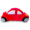 Soft Red Toy Car with Personalised Name