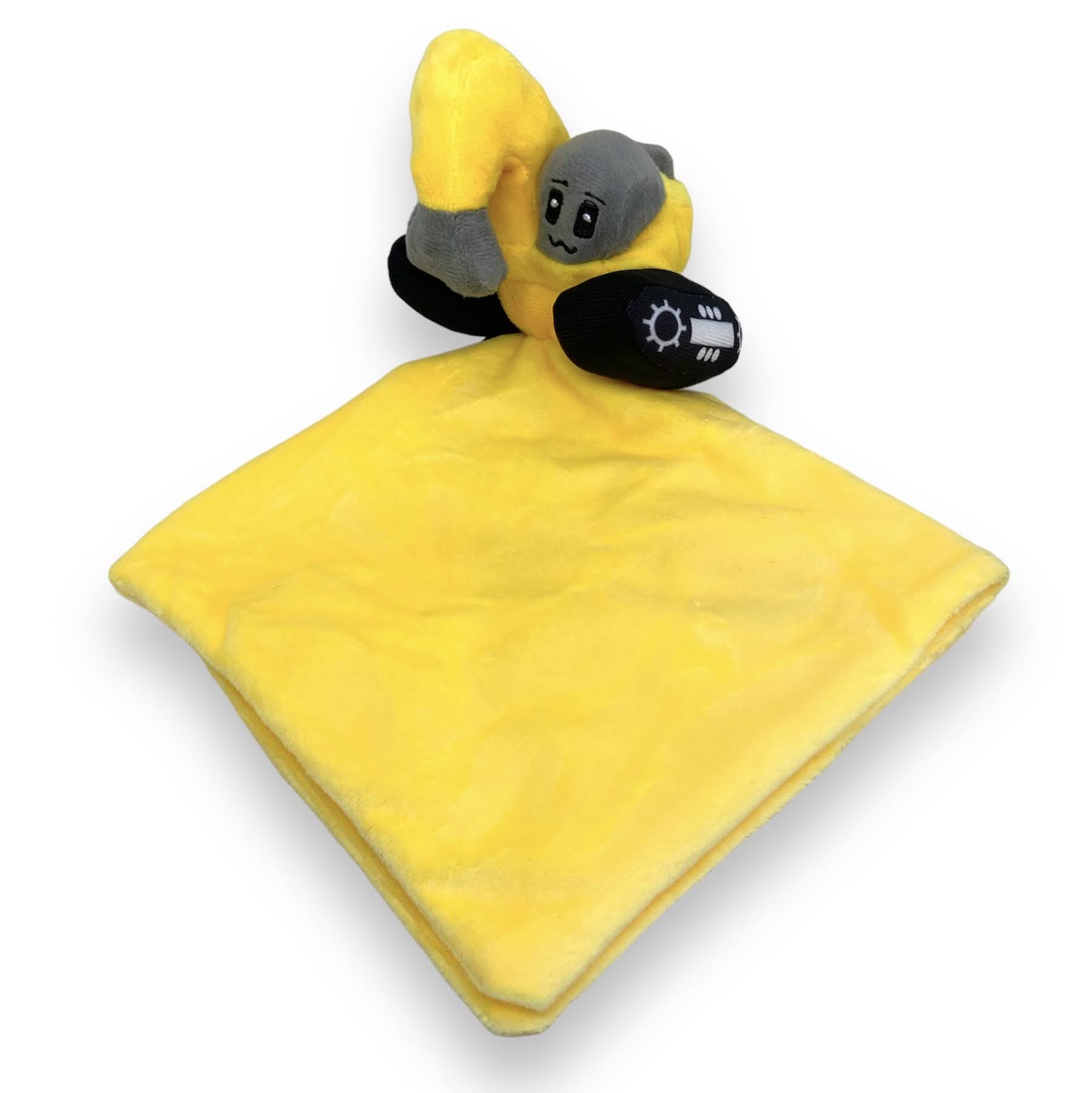 Personalised Excavator Baby Comforter