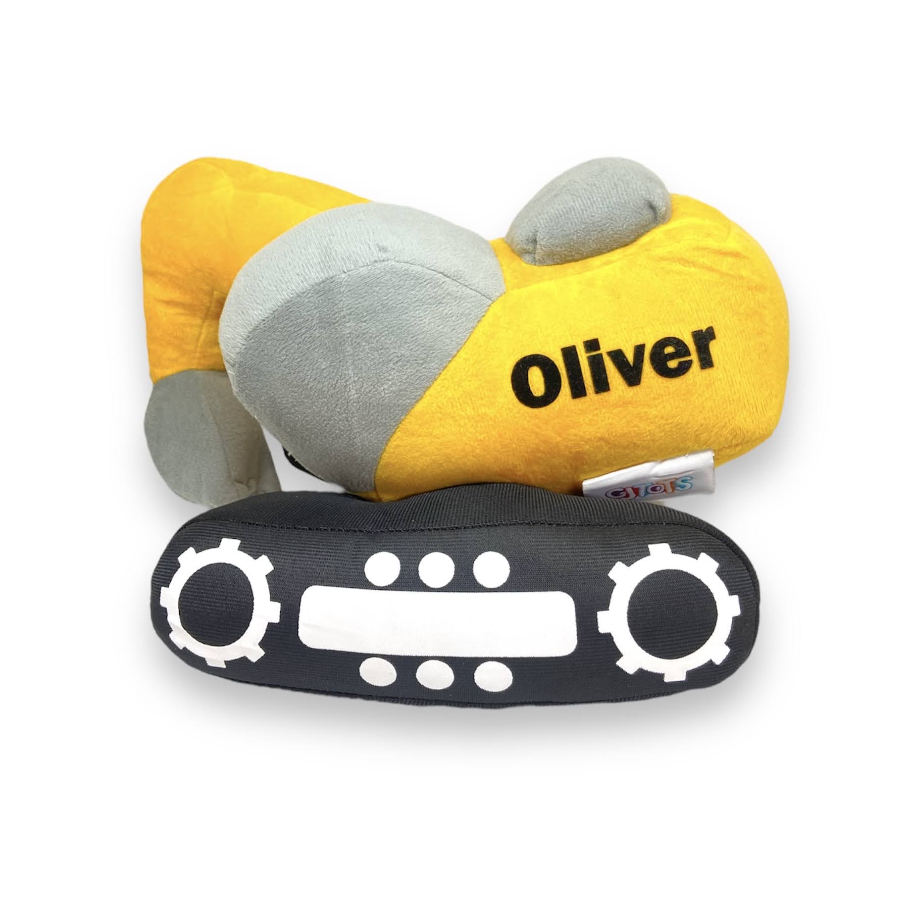 Soft and Snuggly Excavator Plush Toy